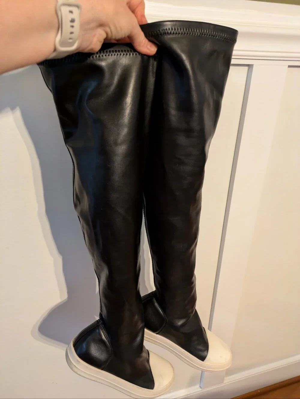 Over Knee Sneaker Boots 8.5
